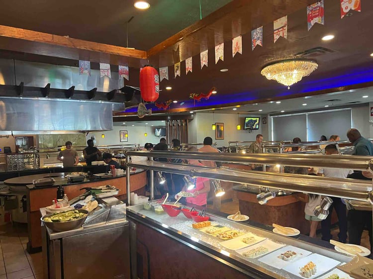 中型中餐buffet转让，捡漏机会，价格好商量